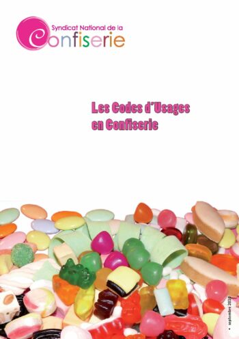 Codes d'usages confiserie